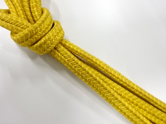  正絹　無形文化財　道明製　手組帯締め